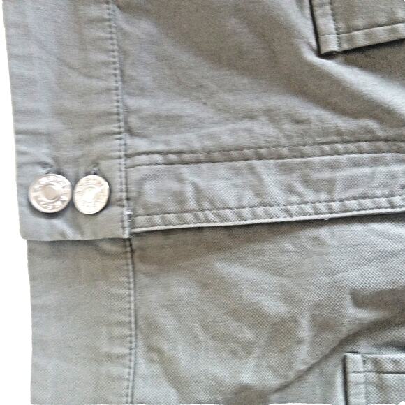 Cargo Mini Skirt. Khaki Green. Y2K, Grunge. By No Vacancy Size Large. - Picture 6 of 6